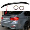 FOR BMW 3 SERIES F30 F80 REAR BOOT SPOILER M3 STYLE LIP GLOSS BLACK 100% FIT nlxk36