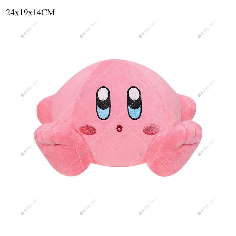 Nuovo Arrivo Kirby Stella Grande Sedere Bigfoot Peluche Kirby Fiore Rosa Morbido Peluche Bambole per Ragazzo Ragazza Regalo di San Valentino