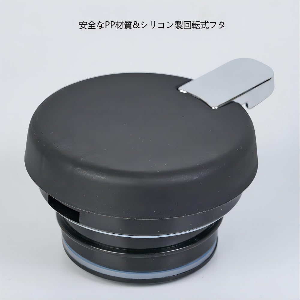 Diobao Thermos, Tabletop Thermos, 2.0L Capacity, Keeps Food Hot or Cold, Vacuum Insulated, Energy-Saving, Stainless Steel, Compact, One-Hand Operation