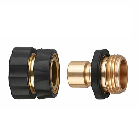 Garden Hose Connector Fittings, Quick Release Garden Hose Fittings, 3/4 Inch Leakproof Water Hose Adapter, Universal Hose Quick Connector Fittings 1pc