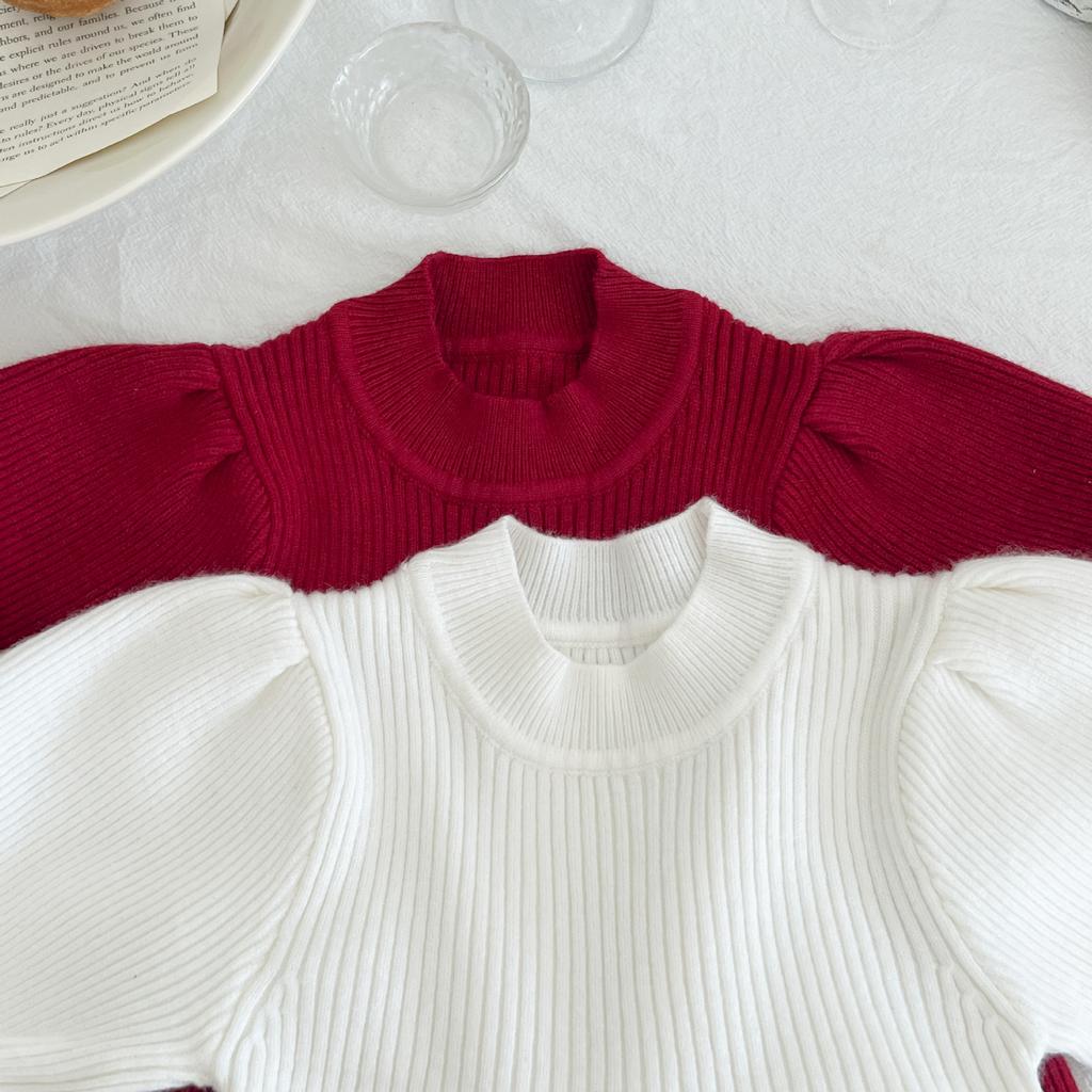 2022 jesień dziewczęca sukienka z dzianiny zachodnia księżniczka sweter z dzianiny sukienka niemowlęca sukienka z długim rękawem