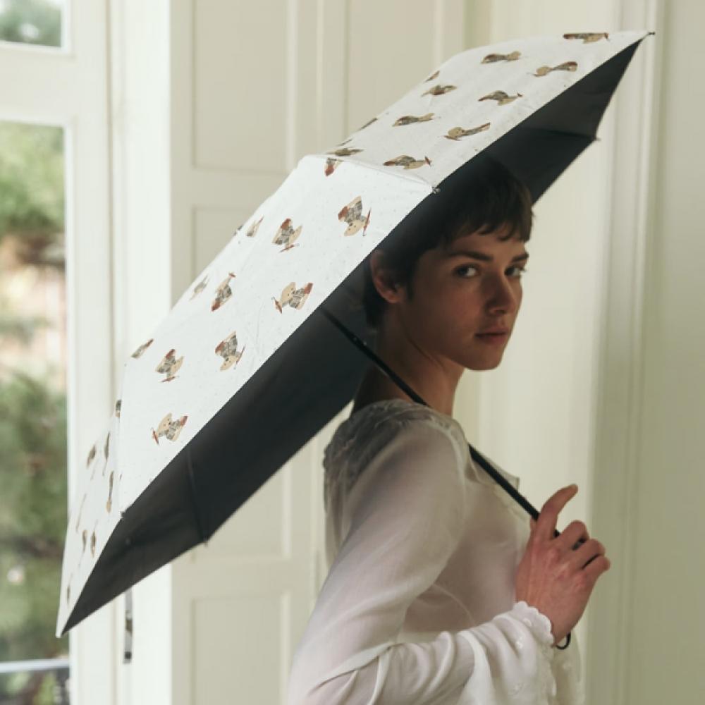 Daks White Bear Dot [lightweight] Umbrella Dbum5e451iv Single option