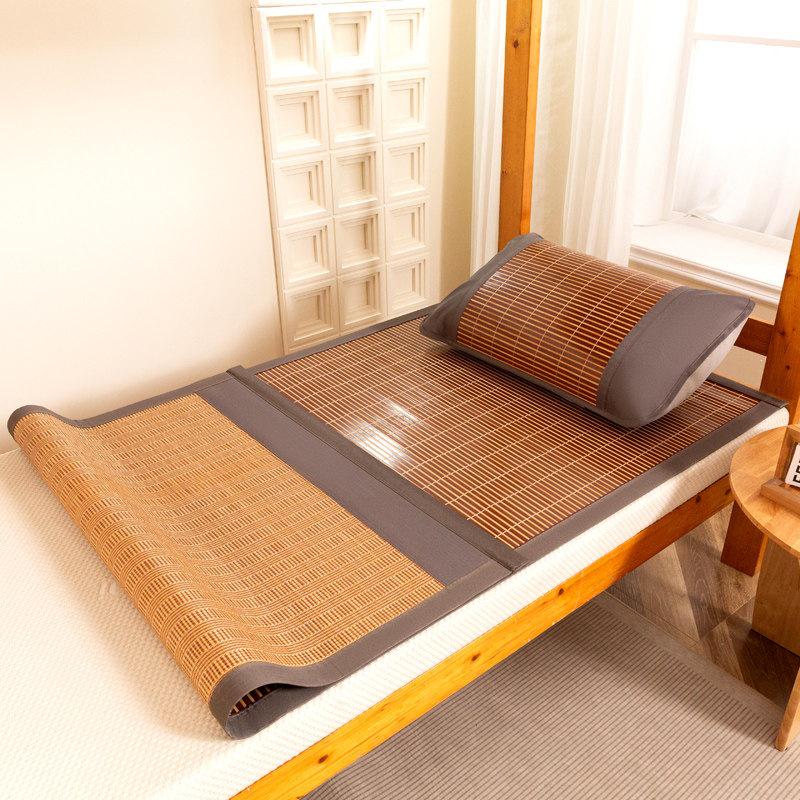2026 Foldable Bamboo Mat for Dorms, Double-Sided Cooling, Usable in All Seasons, Free Shipping