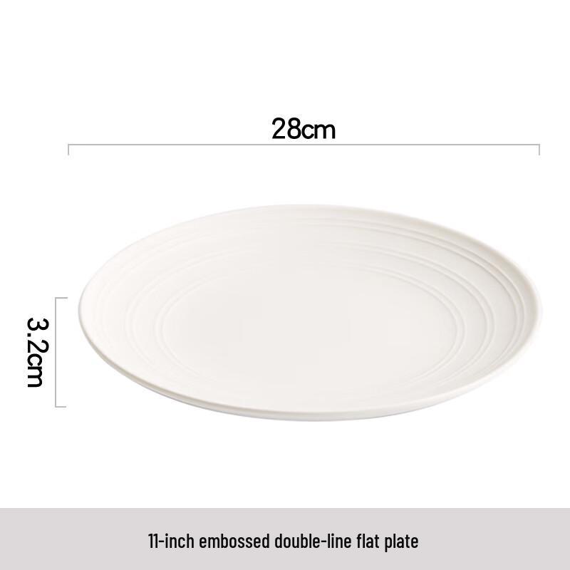 Nordic Ceramic Dinner Plate