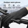 Winter Gloves For Men Waterproof Windproof Cold Gloves Snowboard Motorcycle Riding Driving Warm Touchscreen Zipper Glove