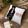 E-Elvira M-Mistress Of The D-Dark Cushion Cover Living Room Accent Couch Back Support Square Lounge Restful Nap Companion