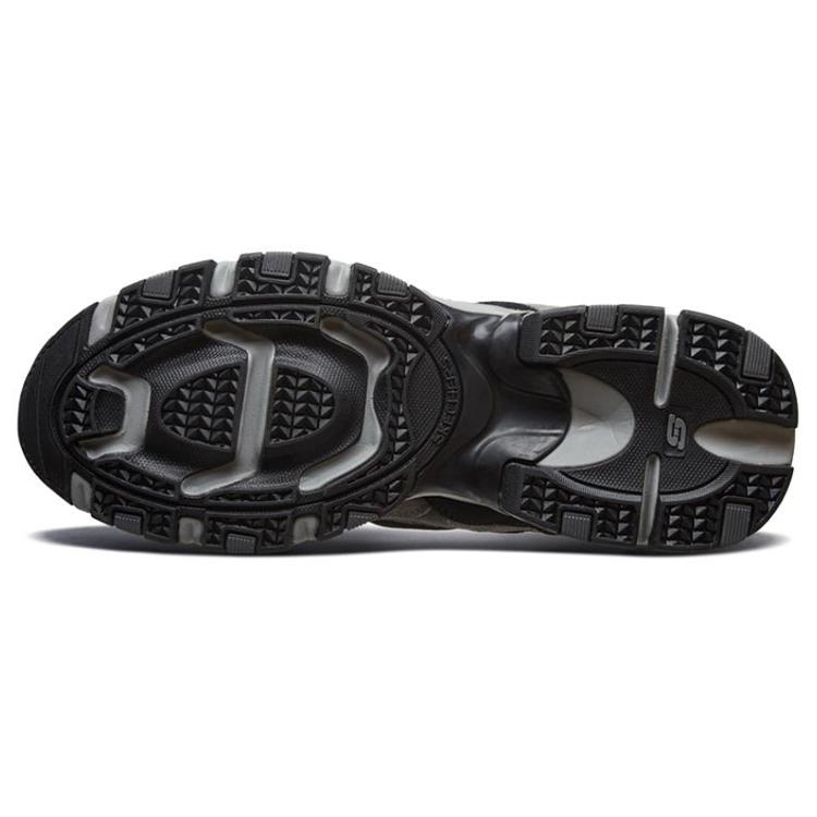 Skechers Vigor 2.0 Abriebfest Abriebfest Niedrig geschnitten Freizeitschuhe Herren Anthrazit Schwarz 51241-CCBK
