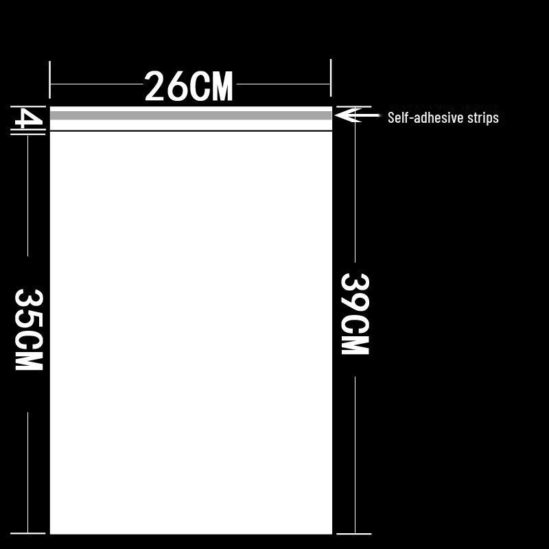 Transparent Self-Adhesive Plastic Bag for Packaging