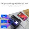 High Power Brightness Flashlight Outdoor Camping Waterproof Lights with Side Light Multi-Modes Torch USB Rechargeable Lantern