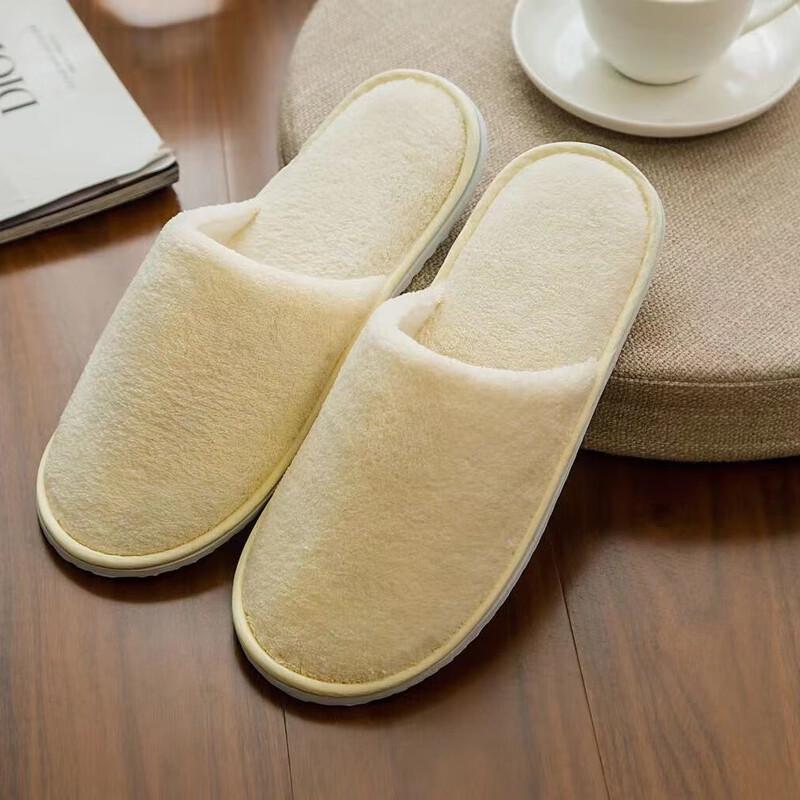 Одноразовые тапочки из кораллового флиса