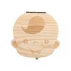 Milk Teeth Wooden Tooth Storage Box Organizer For Kids Baby Save 3 6YEARS Creative Boy & Girl