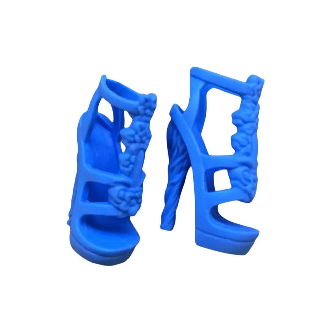 

Монстер Хай Кукольная Обувь Ботинки Сандалии Оригинальные Кукольные Декорации Красочный Парик Розовый Голубой Золотой Красный Цвет Волос Кукла Личность Аксессуары синий