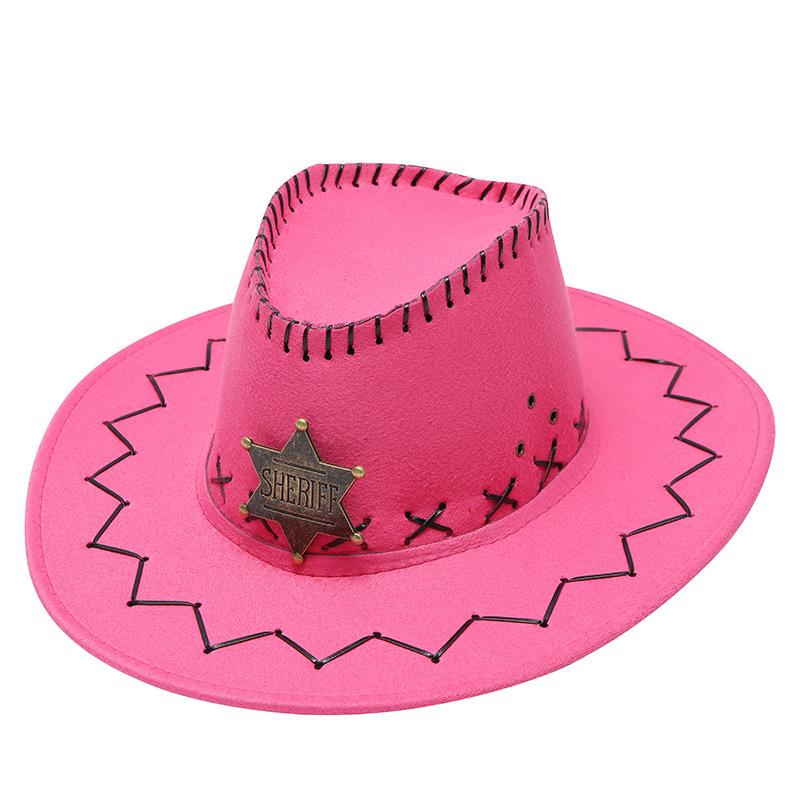 Fashion Western Cowboy Hat, Universal for Men and Women, American Western Cowboy Hat Spring Summer Autumn Hat Tide