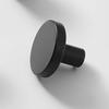 Universal Wardrobe Door Knobs Gold Aluminum Alloy Cabinet Pulls Round Single Hole Drawer Handles Modern Kitchen Hardware