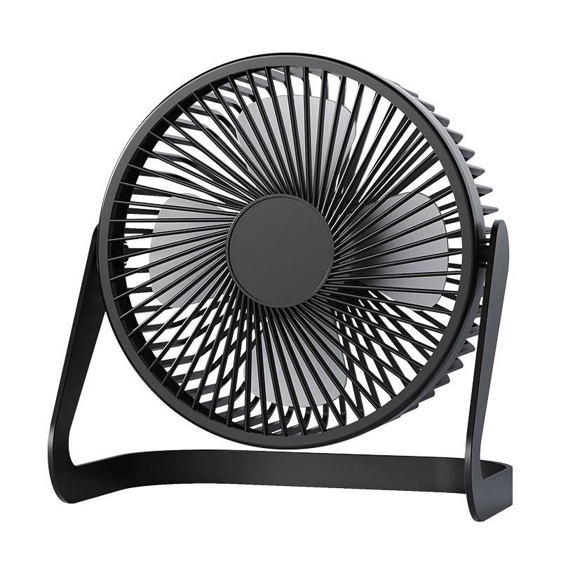 8-inch Silent USB Desk Fan: Portable, Strong Wind for Office or Dorm