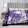 Chainsaw Man Reze Japanese Flannel Blanket  Soft Warm Throw Blanket for Outdoor Picnic Comfortable Bedspread Sofa Bed Cover