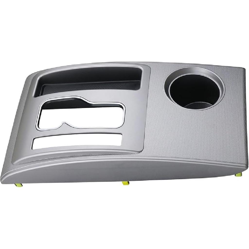 Black Center Console Shifter Bezel Shift Panel Cover Cup Holder Compatible With Toyota Tacoma 2005-2015 Gear Shift Trim