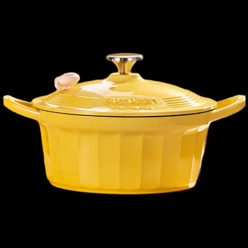 

Buydeem Enamel Cast Iron Braising Pot