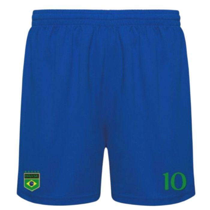 Ensemble de foot short et maillot du Brésil enfant - - Jaune