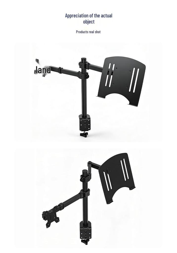 2-in-1 Dual Screen Laptop Monitor Stand