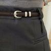 Classic Elegant Womens Waist Belt With Metal Buckle For Trendy Looks In Any Season