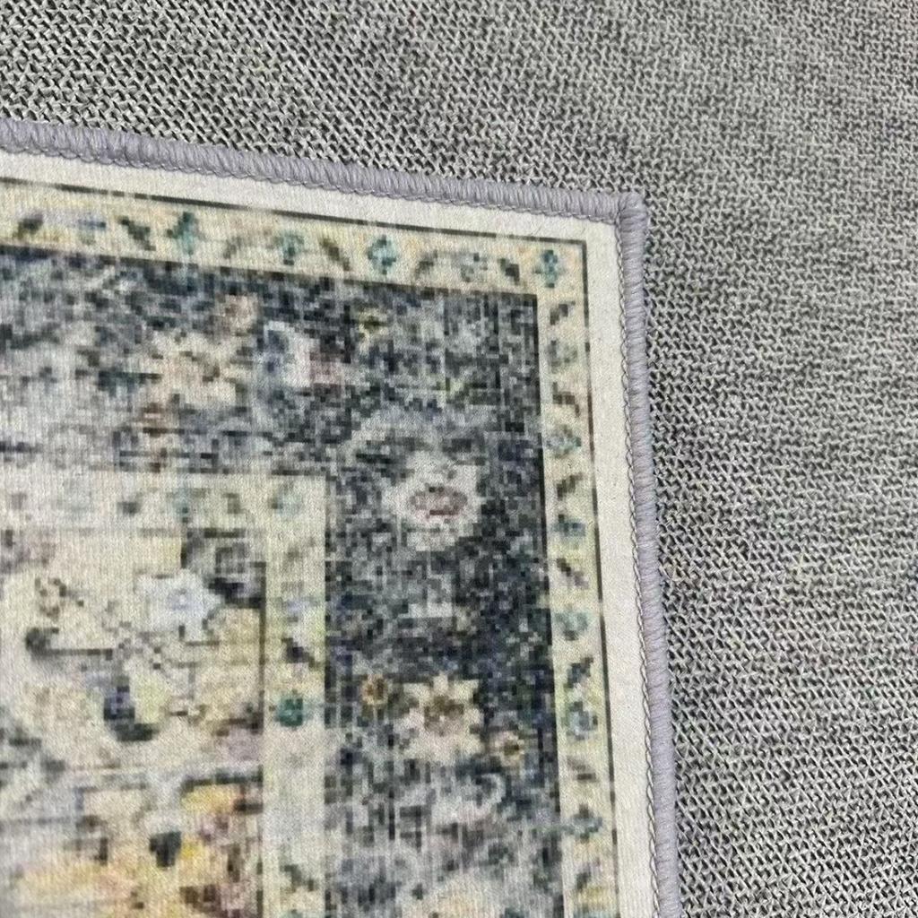 Wohnzimmerteppich Schmutzabweisend und Pflegeleicht Bodenmatte Schlafzimmer Bettvorleger