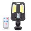 Solar Wall Light IP65 Waterproof 3000LM 2400MAH Battery Motion Sensor Outdoor Lamp for Pathway