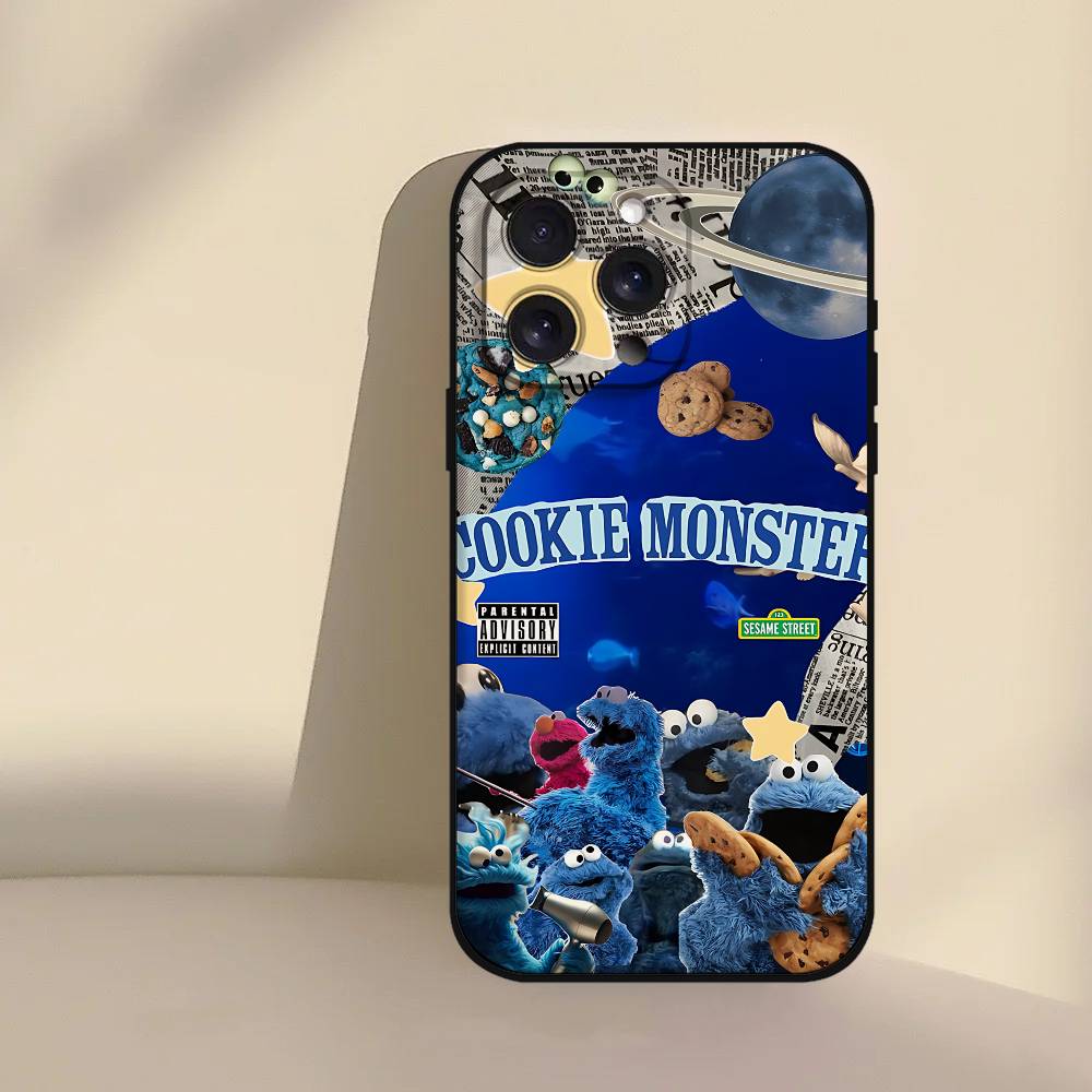 Cookies Monster Phone Case For IPhone 17/16/15/13/14 Pro Max/ 11Plus/X/Xr/Xs Max/12mini