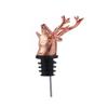Deer Head Wine Pourer Bottle Stoppers Zinc Alloy Bar Tools Wedding Party Drinks Wine Aerators Kitchen Tool Accessories 7