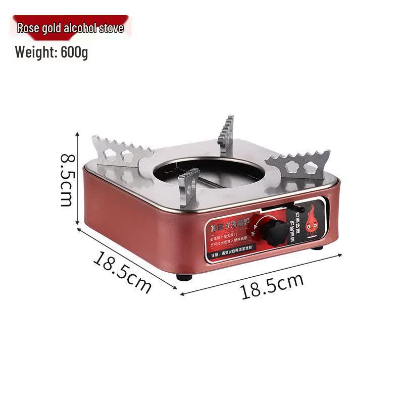 GOWKE New Style Dry Pot Alcohol Stove & Hotpot Set