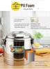 Large Capacity 304 Stainless Steel Insulated Bucket - 3-Layer Thickened Sealed for Rice, Soup, Tea, Hot Water, and Soy Milk