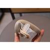 Summer hollow-out fly-woven mesh baby sandals, toddler walking shoes for girls, infant sandals for baby girls.