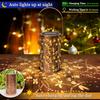 Solar Lantern Light Dragonfly Outdoor Hanging GardenMetal Decor Lanterns-Waterproof LED Decorative Lights