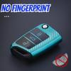 Car Key Case Cover Protector Protection Accessories TPU Carbon Fiber Car Key Case Auto for VW Golf-7 Tiguan-L POLO