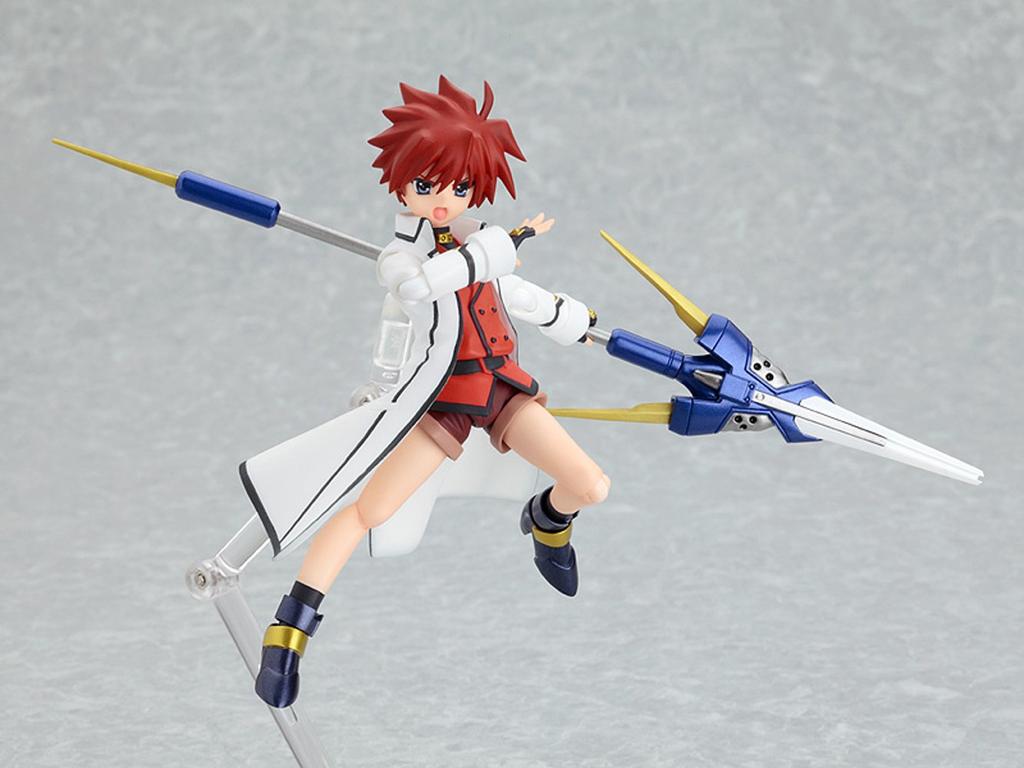 figma Magical Girl Lyrical Nanoha StrikerS Elio Mondial Barrier Jacket ver.
