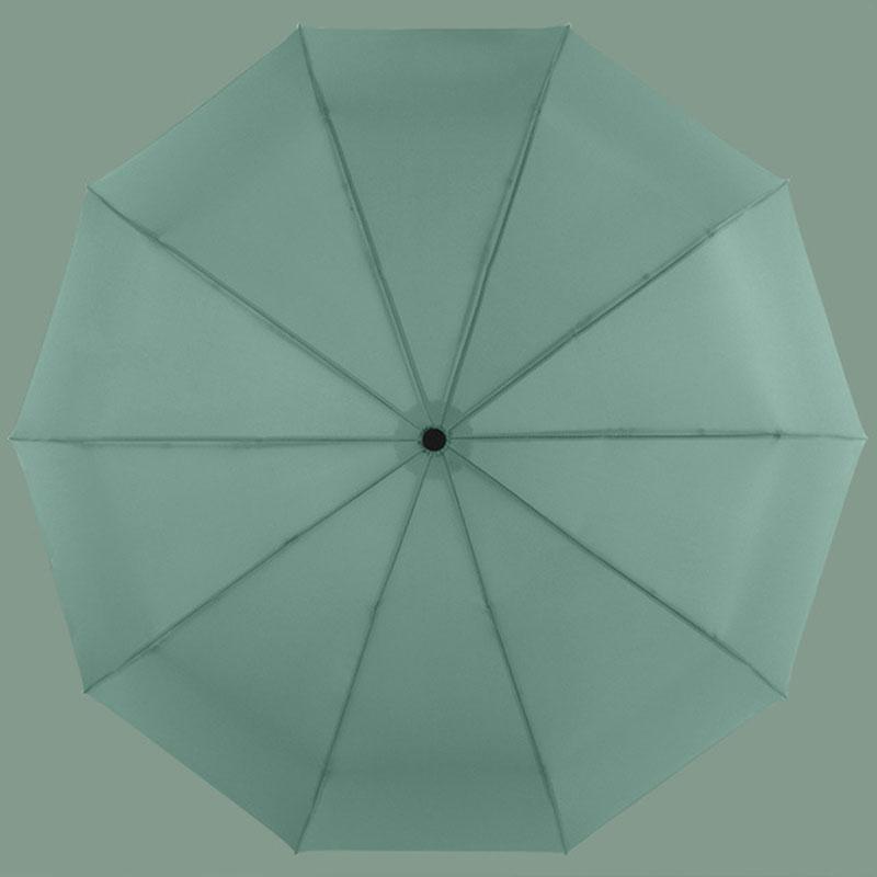 

YADA NEW 10K Solid Color Automatic Umbrella Parasol Sunny&Rainy Business Umbrella For Women Windproof Folding Umbrellas YS200047