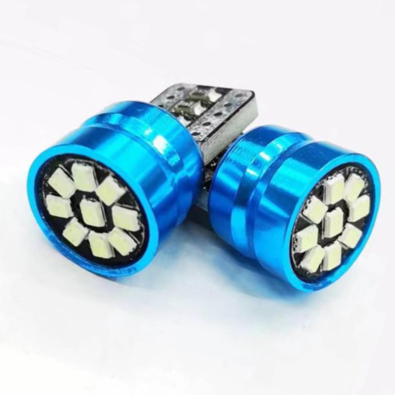 

1Pcs High Quality T10 W5W 168 192 Led Tail Light 2016 9Smd 12V Auto Lamp Canbus No Error Car Marker Parking Bulb