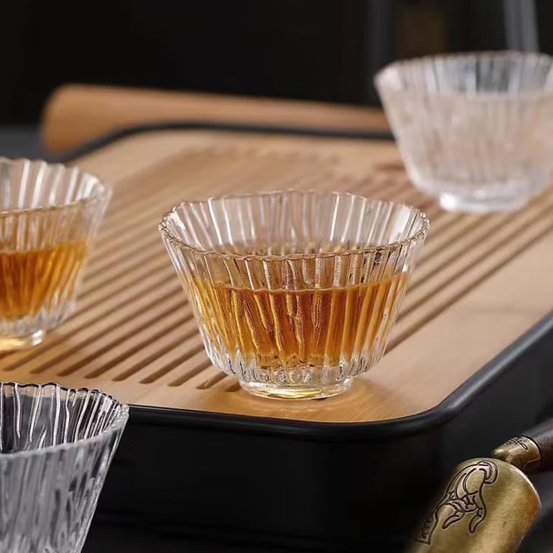 Aigeliya Mingya 8-Piece Glass Tea Set