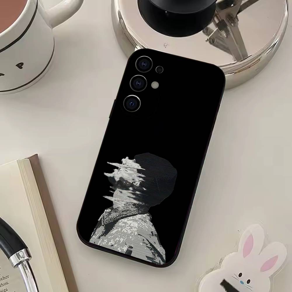 Singer D-Duki Phone Case For Samsung S25,S24,S21,S22,S23,S30,Ultra,S20,Plus,Soft Silicone Black Cover