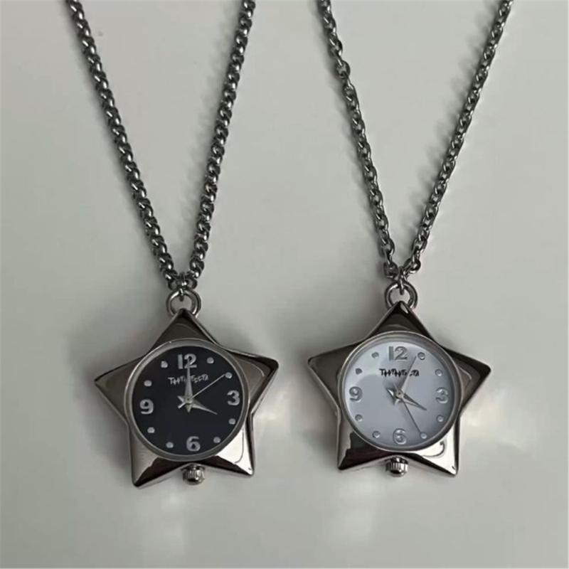 Celestials Zeitmesser Anhänger Halskette Vielseitiger Schmuck Verstellbare Kette für den täglichen Gebrauch Besondere Anlässe