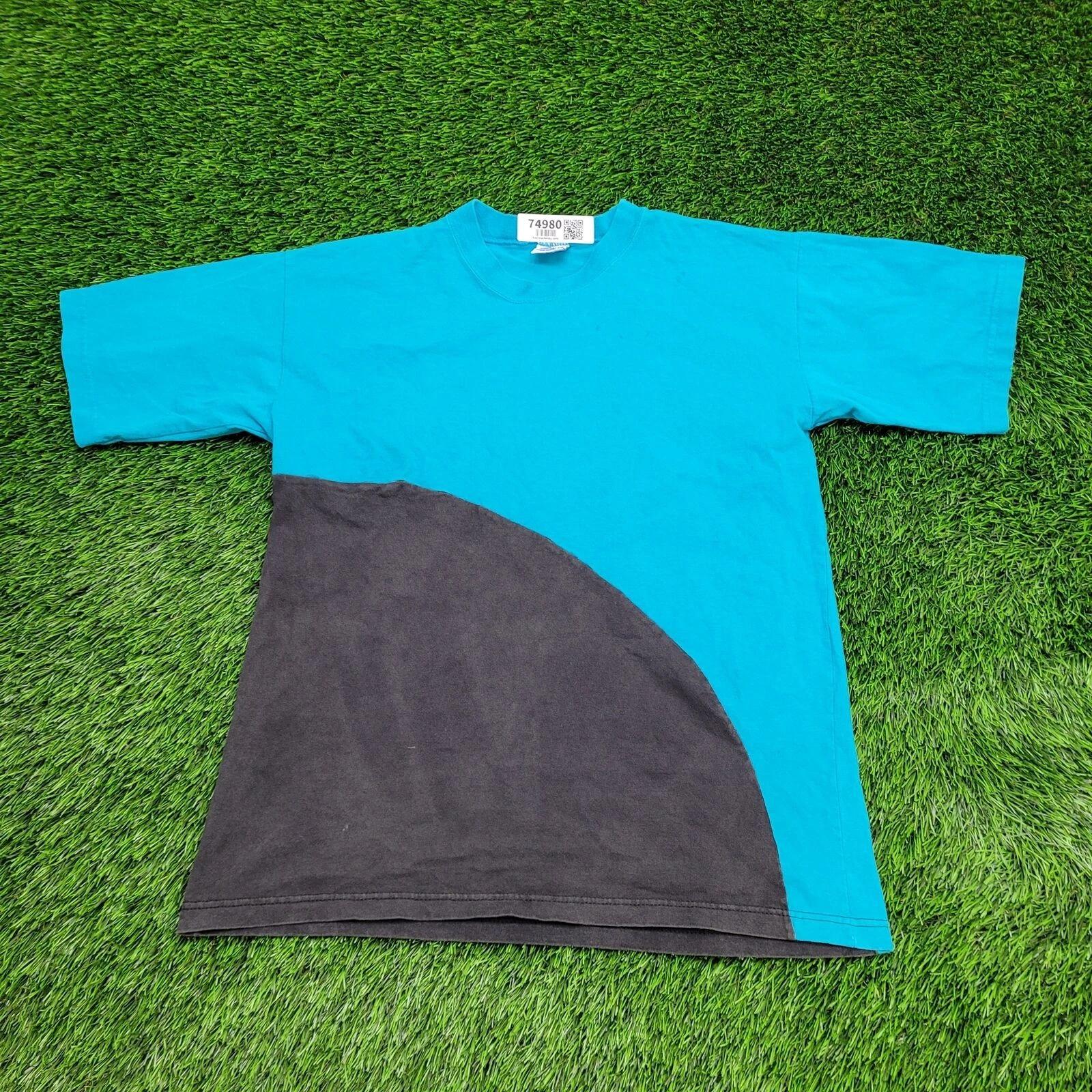 

Vintage 90s Salem Shirt M/L 20x25 Black Blue M
