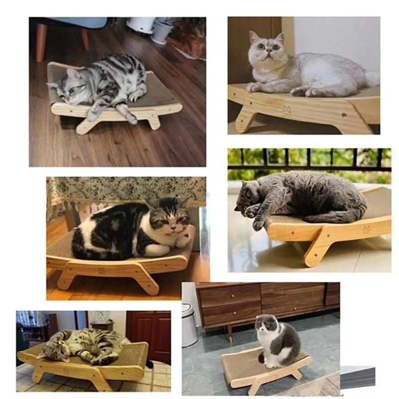 Cat Scratching Post Easy Assembly Scratch-Resistant Durable and Multi-Functional Suitable for Indoor Settings