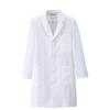 Nursery Daily Doctor Lab Long Sleeves with Size S Men's Coat, Wrinkle-Resistant Coat, Pockets, White, (9627101A)