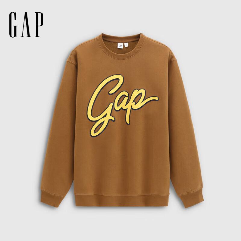 Gap Unisex Fleece Logo Crew Neck Sweatshirt