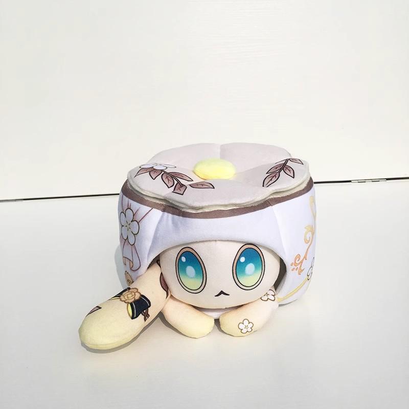Honkai Star Rail Tribios Chat Peluche Oreiller Chat Jeu Chat Aglaea Cosplay Oreillers Dessin Animé Cadeau Anniversaire Chat Décoration Noël 16cm