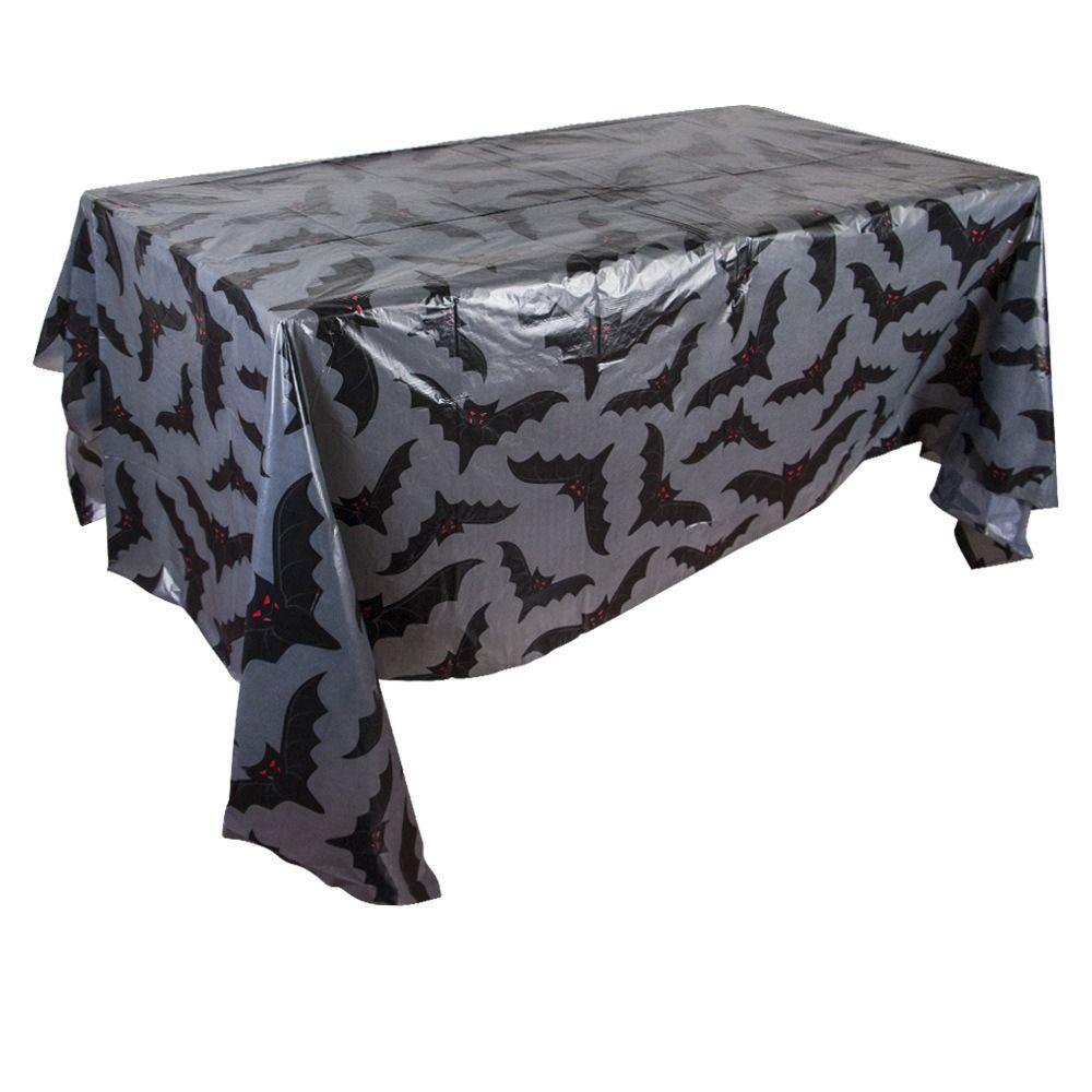 Pumpkin Ghost Bat Spider Snowman Dining Table Cover Disposable Tablecloth  Festival Party