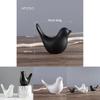 Modern Minimalist Ceramic Bird Decor With Abstract Design For Home And Gift Use