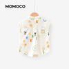 MOMOCO Boys' Summer Short-Sleeve Shirt with Fun Vest Design