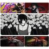 """Chainsaw Man"" Gaming-Mauspad / Große Schreibtischmatte — 2 mm Dicke, vernähte Kanten, rutschfeste Gummibasis"