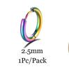 6/8/10/12mm Tiny Korean Small Stainless Steel Round Mini Little Good Huggie Hoop Earrings for Women Cartilage Piercing Loop Ring
